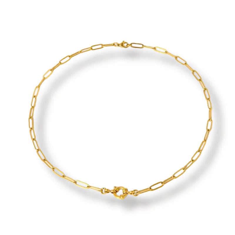 Paperclip Personalised Chain